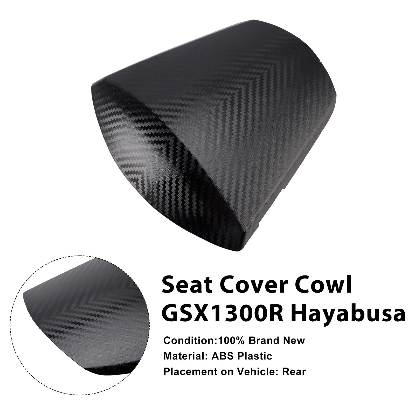Housse de carénage de siège arrière Suzuki GSXR600 GSXR750 K11 2011-2026