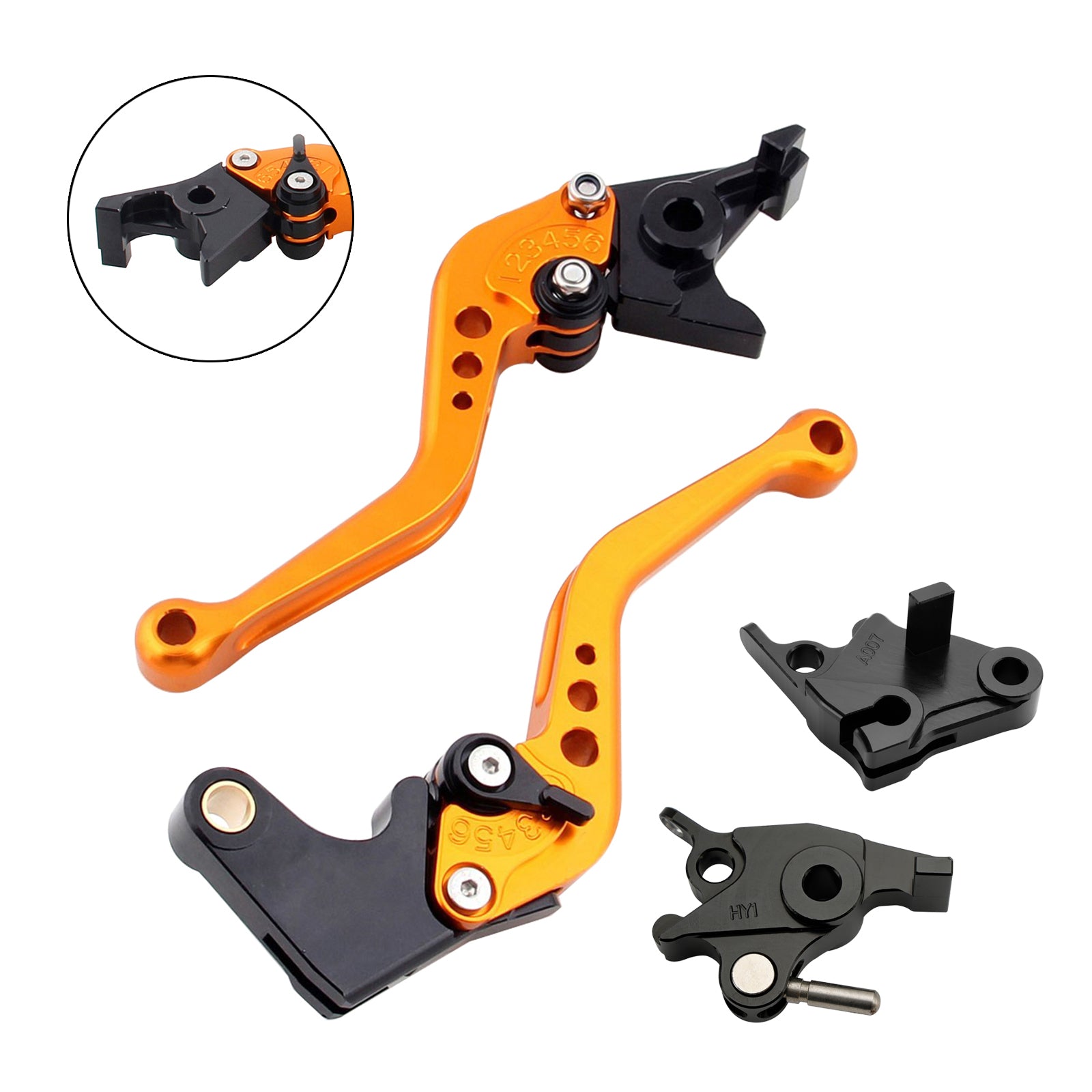 20-22 CFMOTO 400NK 650NK 650MT 650GT NEW Short Clutch Brake Lever