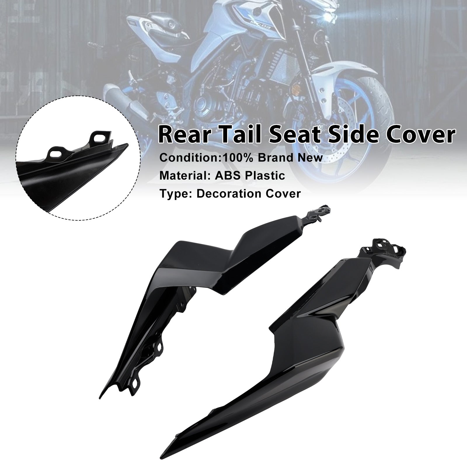 2025-2026 Yamaha YZF-R3 R25 MT-03 Rear Tail Seat Side Cover Fairing