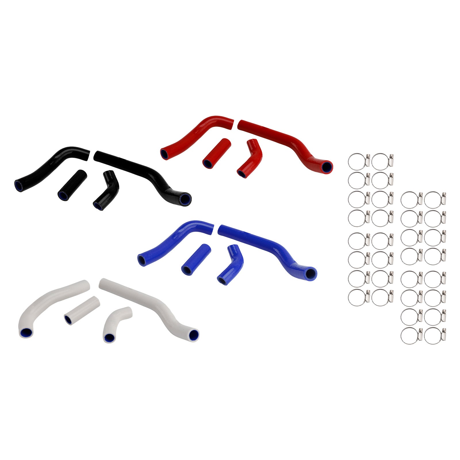Honda CRF450R RX RWE 21-25 Silicone Radiator coolant Hose kit
