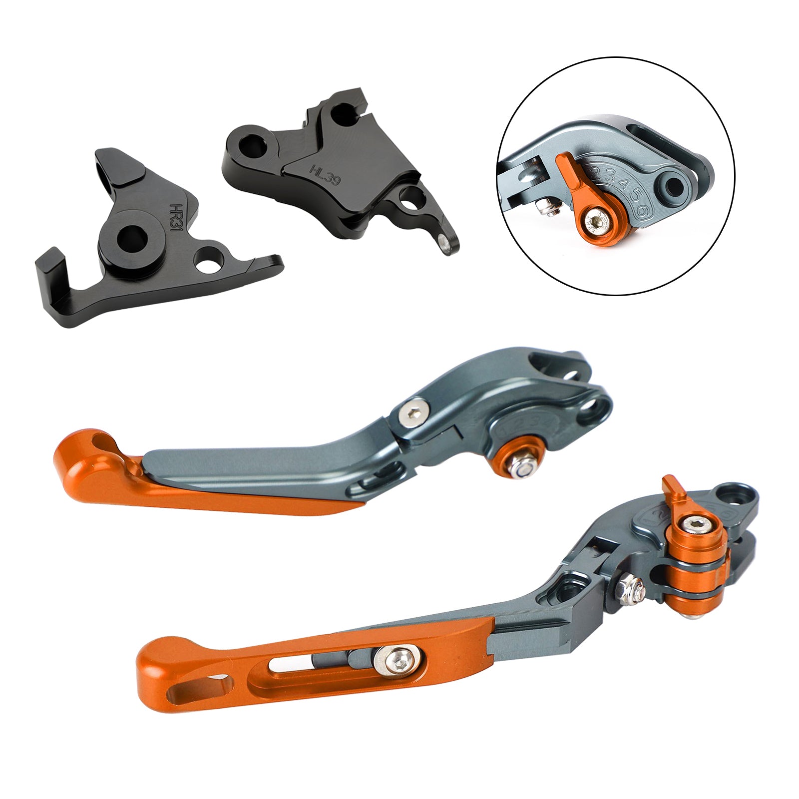 23-24 CFMOTO 450SS 450SR 21-23 450NK Adjustable Clutch Brake Lever