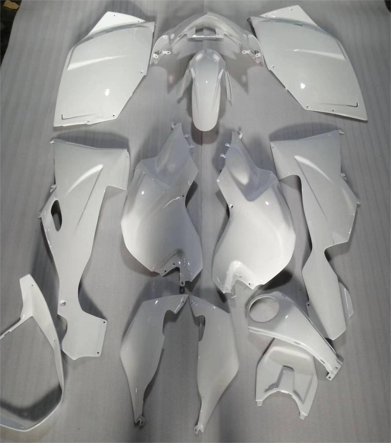 Amotopart BMW 2005-2010 K1200S White Fairing Kit