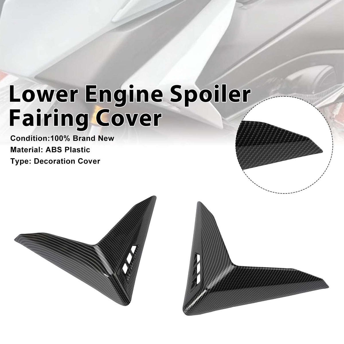 2025-2026 Yamaha T-MAX 560 Lower Engine Spoiler Fairing Cover