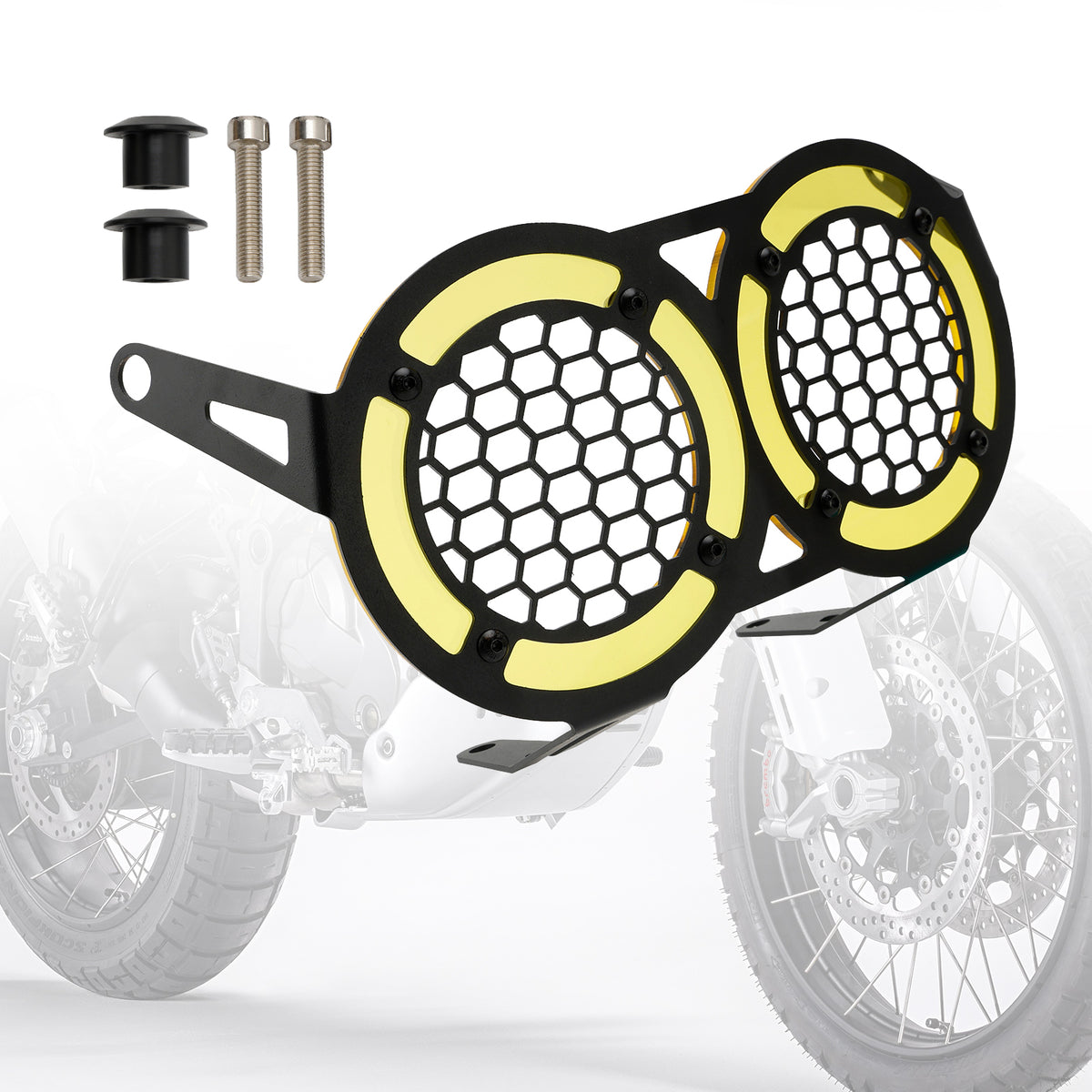 Headlight Guard Shield Cover Acrylic Protector Fit For Ducati Desertx 2022-2023