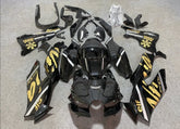 Amotopart 2021-2024 Kawasaki ZX 10RR ZX 10R Black Gold Fairing Kit