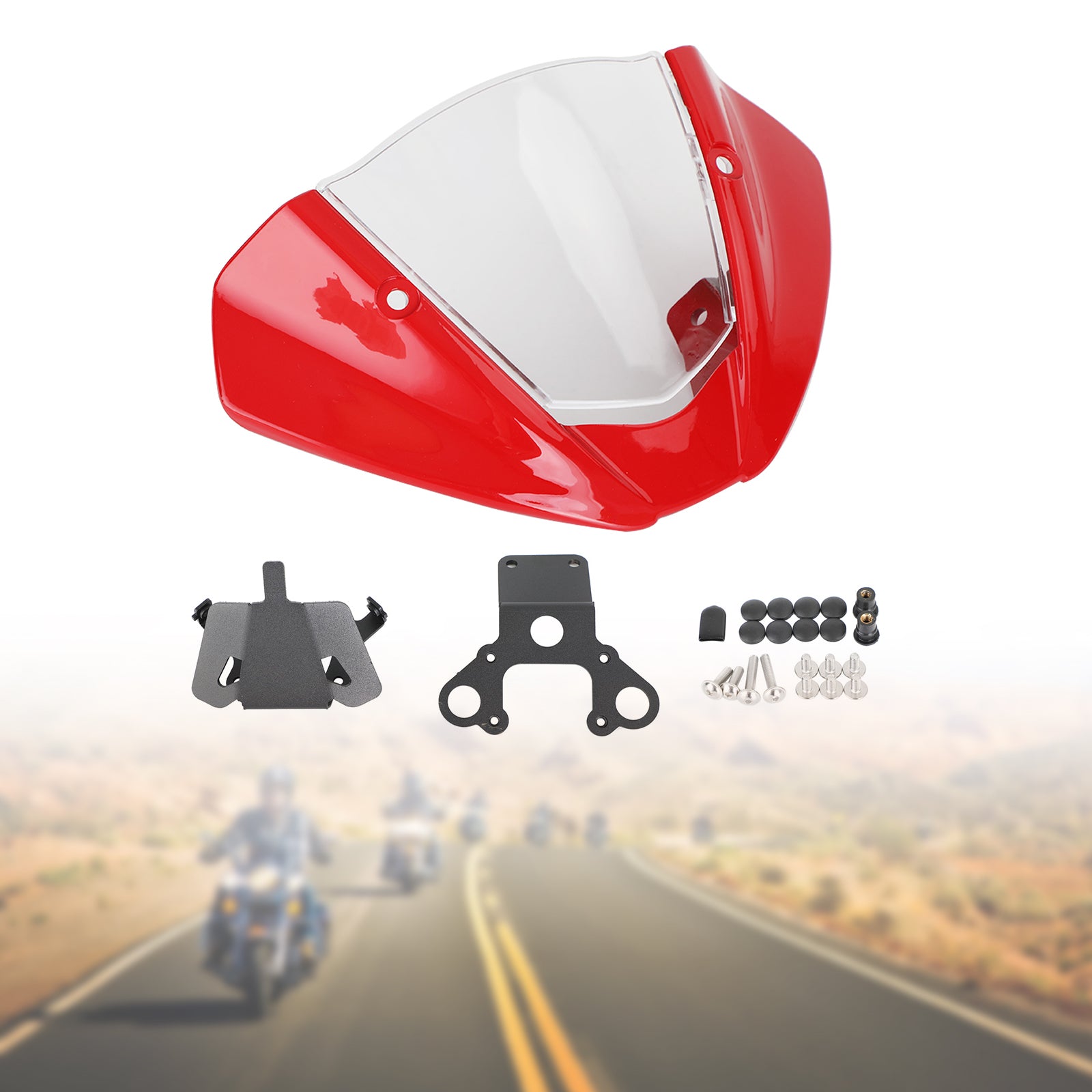 21-25 DUCATI Monster 937/950 Szyba przednia karbonowa