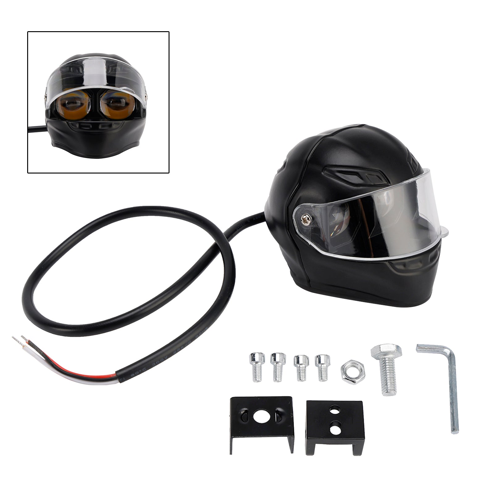 Motobike 20W Led Electric Scooter Light 2000Lm Bright Waterproof Headlight