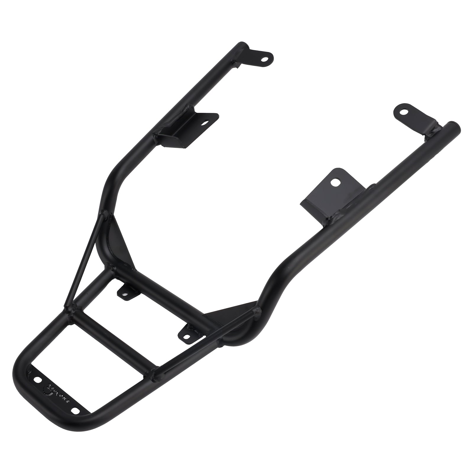 Kawasaki 2025-2026 W230 Bagageiro traseiro Meguro S1 tipo tubo, preto