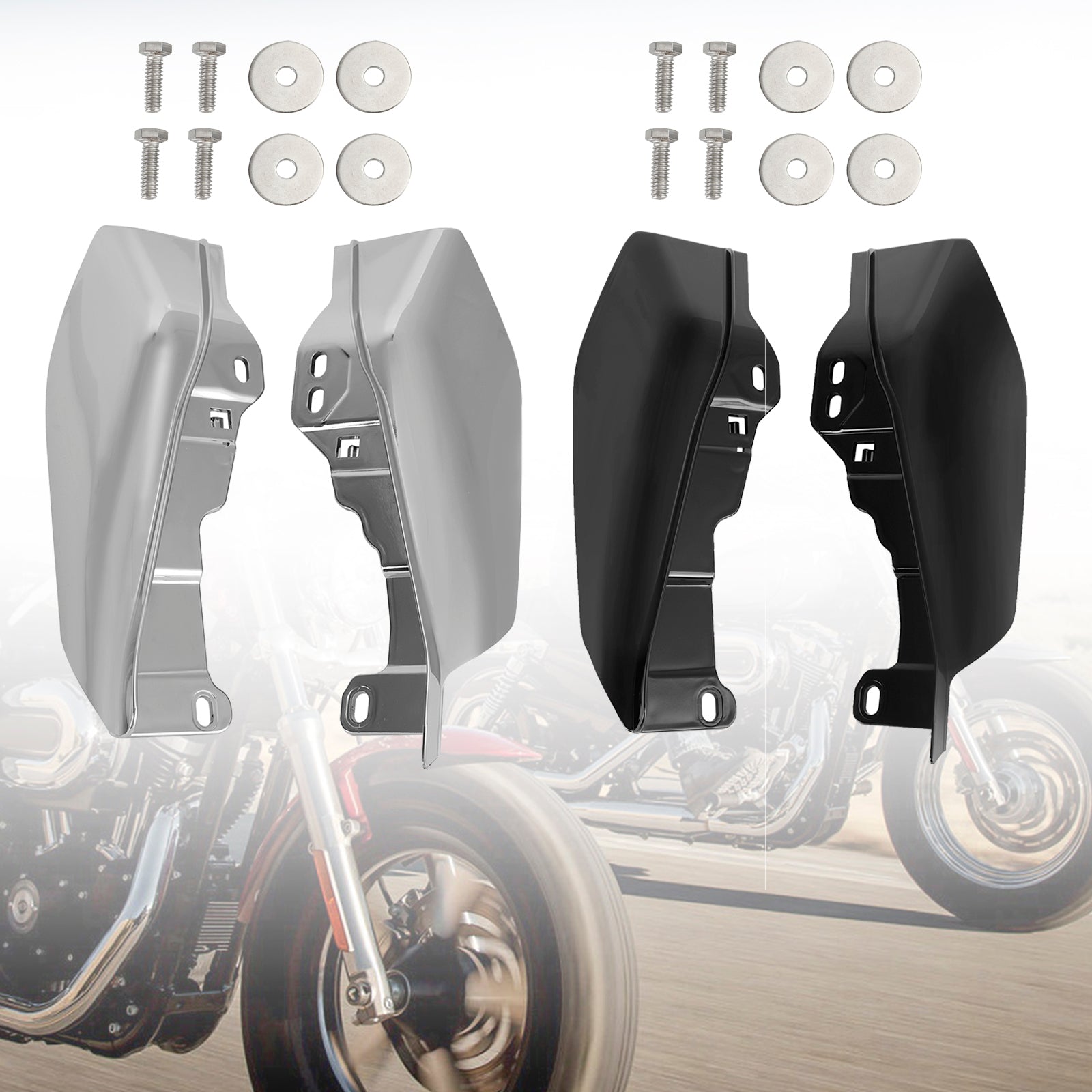 2017-2020 Street Glide Road King Road Glide  Mid-Frame Air Heat Deflector