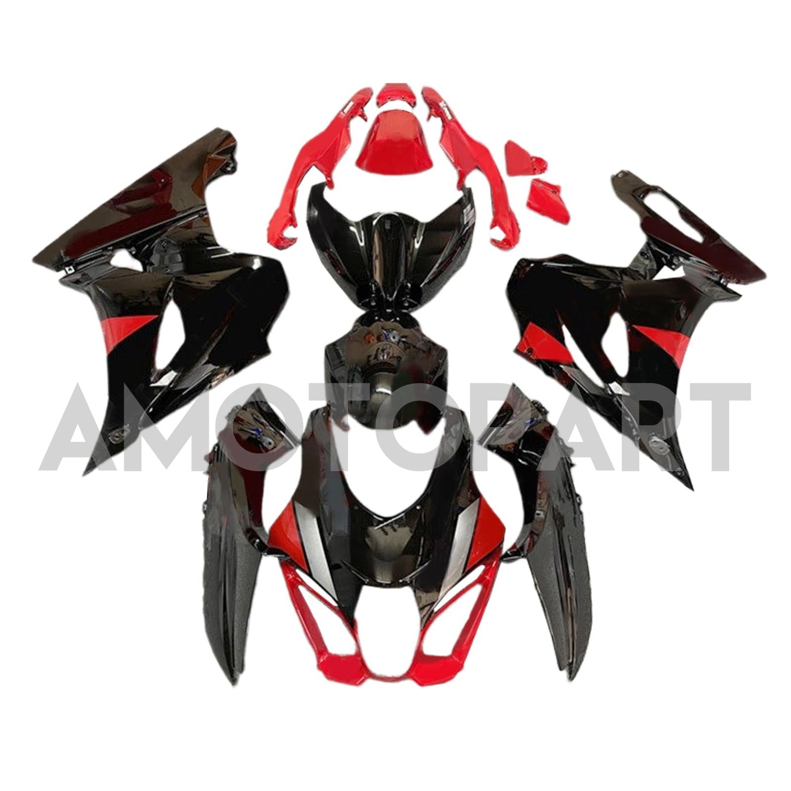 Amotopart 2017-2025 K17 GSXR1000 Suzuki Red&Black Fairing Kit