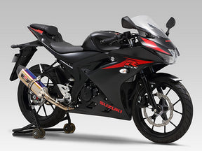 Kit de carénage Amotopart 17-24 Suzuki GSX-R125 rouge noir (convient uniquement à la version américaine)