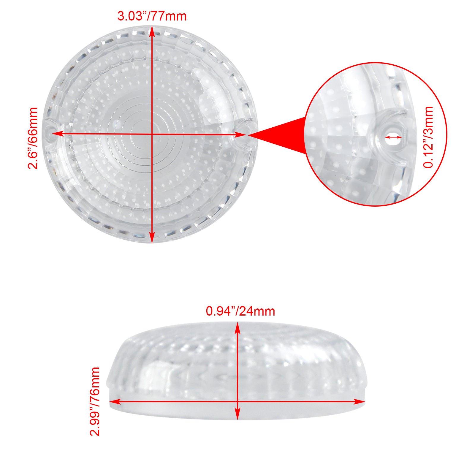 Yamaha V-Star1100 XVS650 Road Star Cubierta transparente para lentes de intermitentes delanteros/traseros