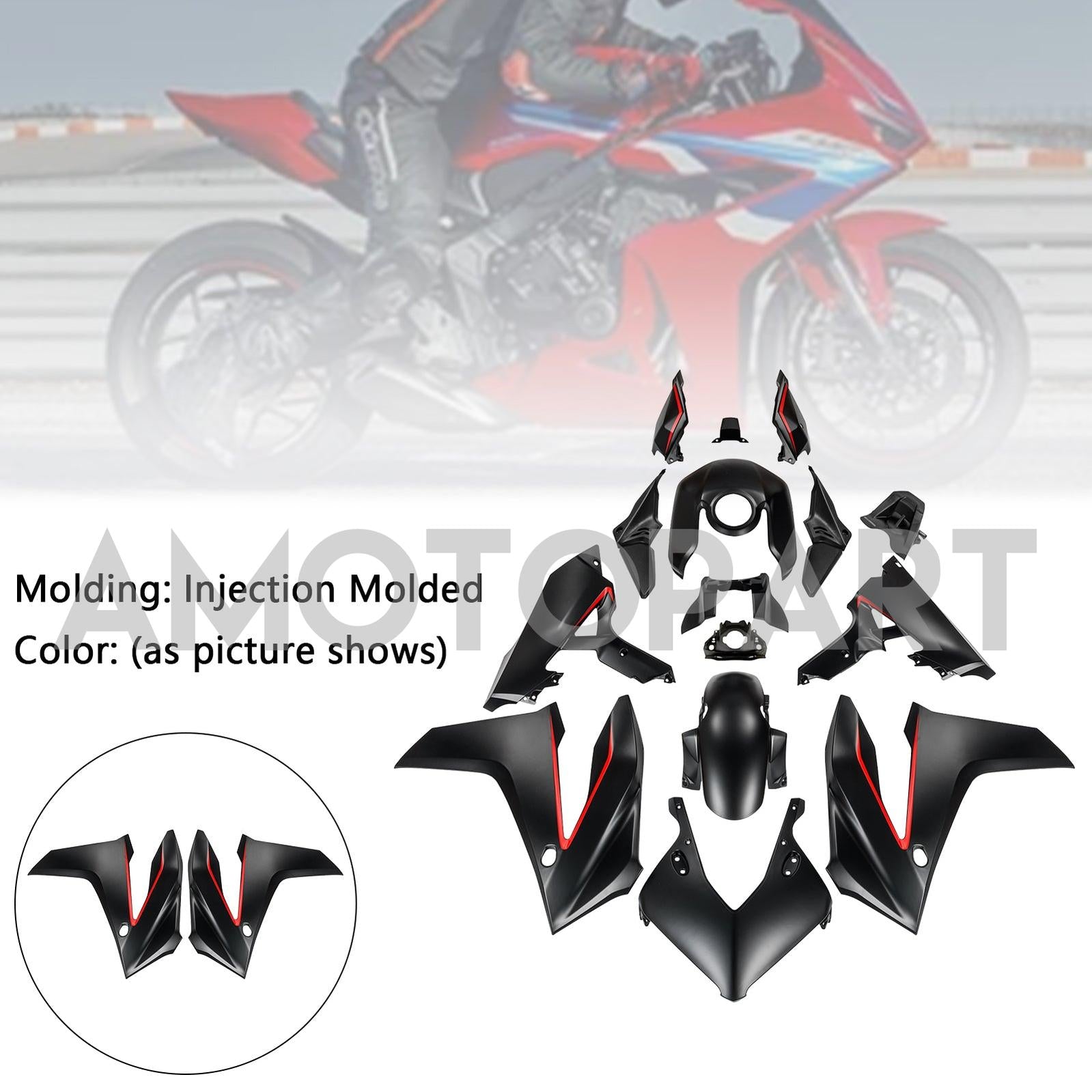 Amotopart 2024-2025 Honda CBR650R Fairing Kit