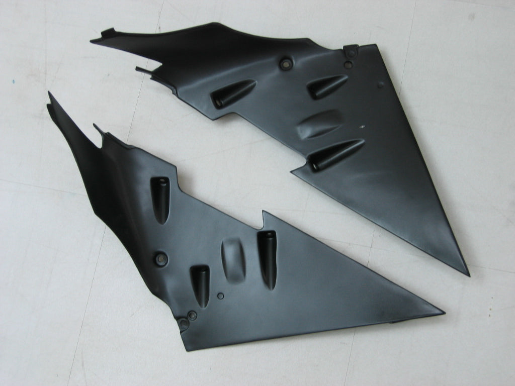 Amotopart 2004–2005 Kawasaki ZX10R Weiß und Schwarz mit Logo-Verkleidungsset