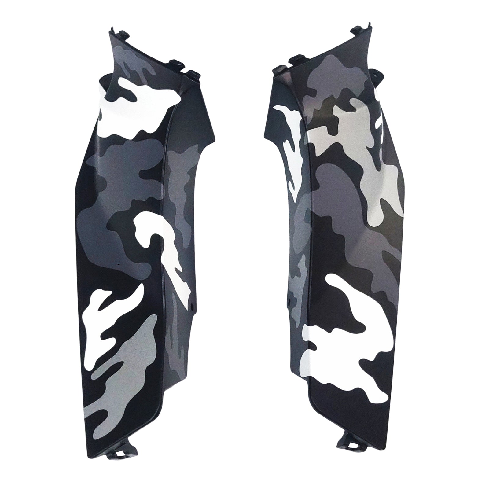 Amotopart 2003-2004 Honda CBR600RR Black White Shark Fairing Kit