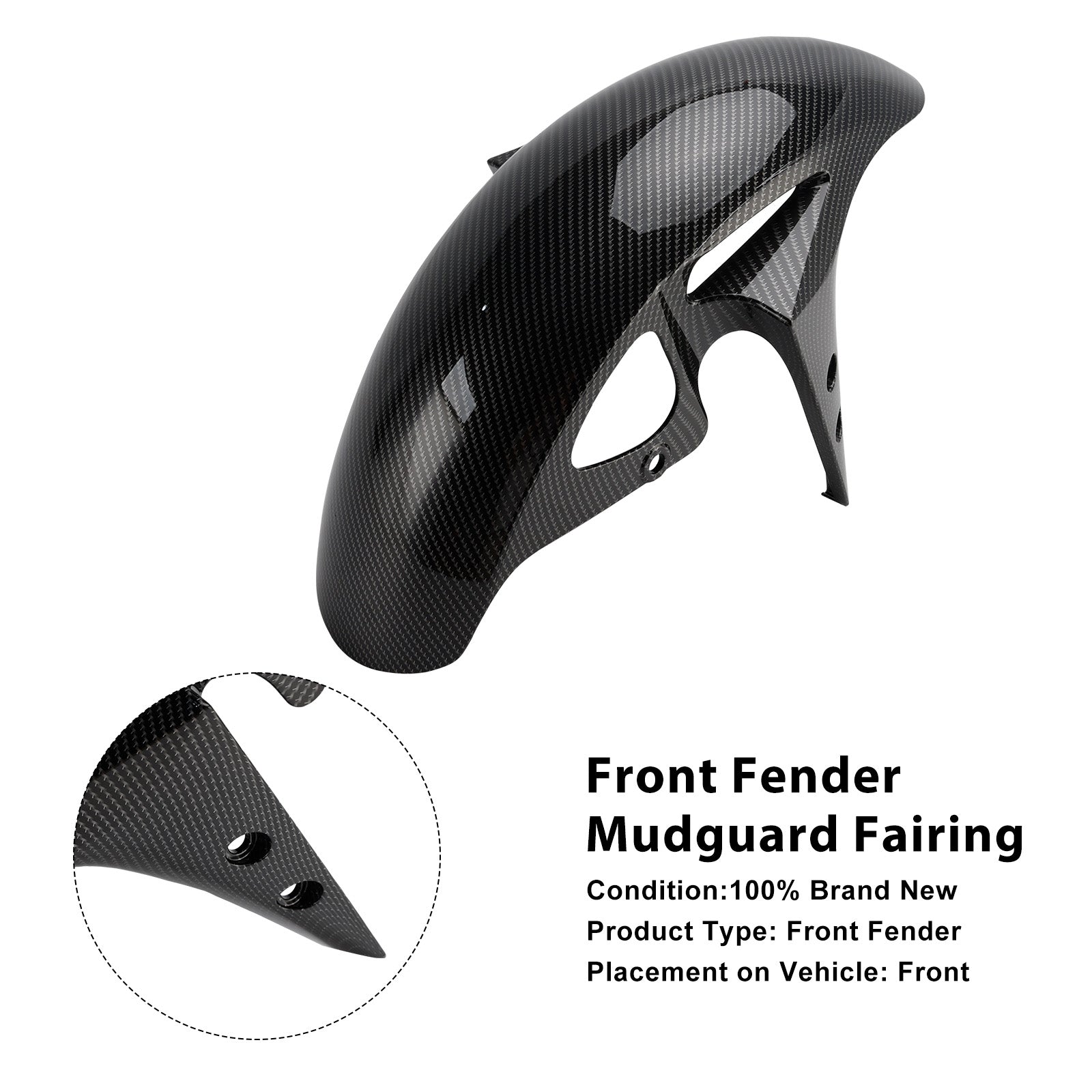 2025-2026 Yamaha YZF-R3 YZF R25 MT-03 Front Fender Mudguard Fairing