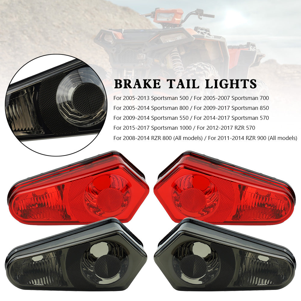 LED ATV 2411153 Brake Tail Lights For Polaris Sportsman 500-800 2005-2017