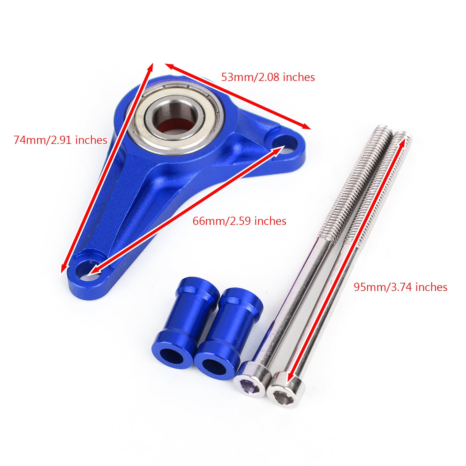 2013-2019 Honda Grom MSX125/SF CNC Shifting Gear Stabilizer Modified Blue