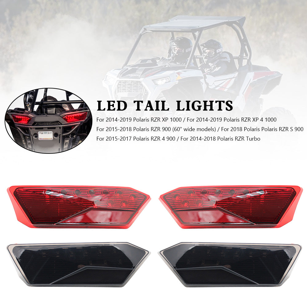 14-19 Polaris RZR Turbo 1000 XP 900 S LED Tail Lights 2412341 2412342