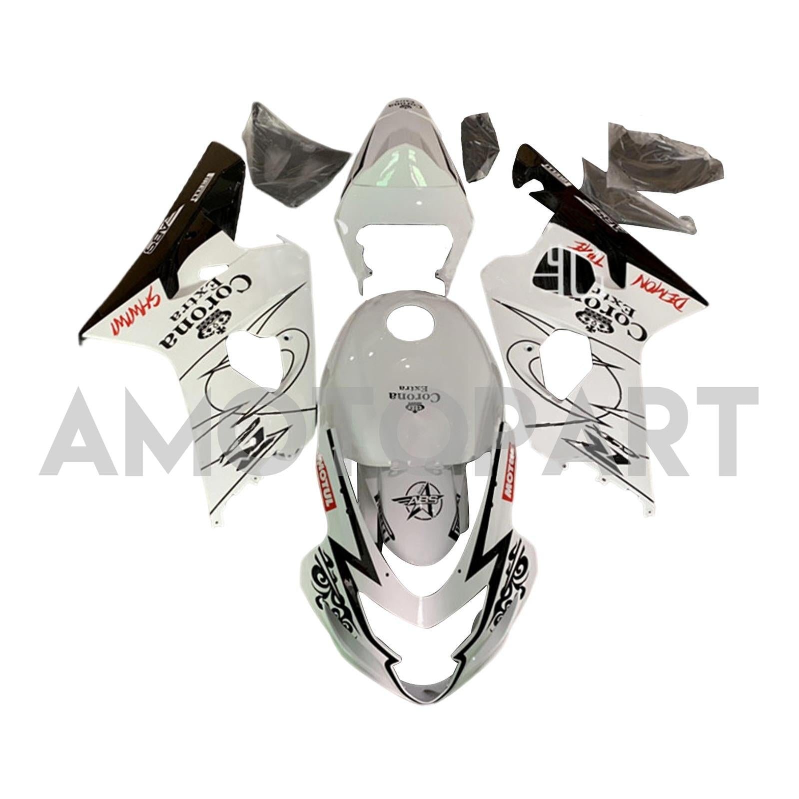 Amotopart 2004-2005 Suzuki GSXR 600/750 Fairing Kit Collection Two
