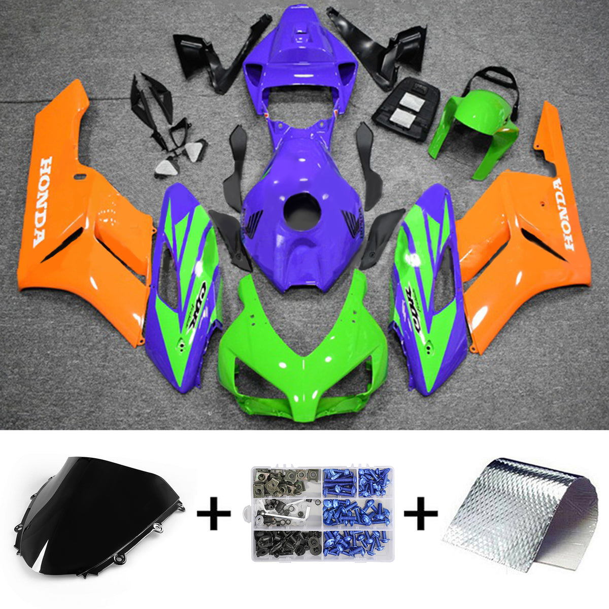 Kit carena multicolore Amotopart 2004-2005 Honda CBR1000RR