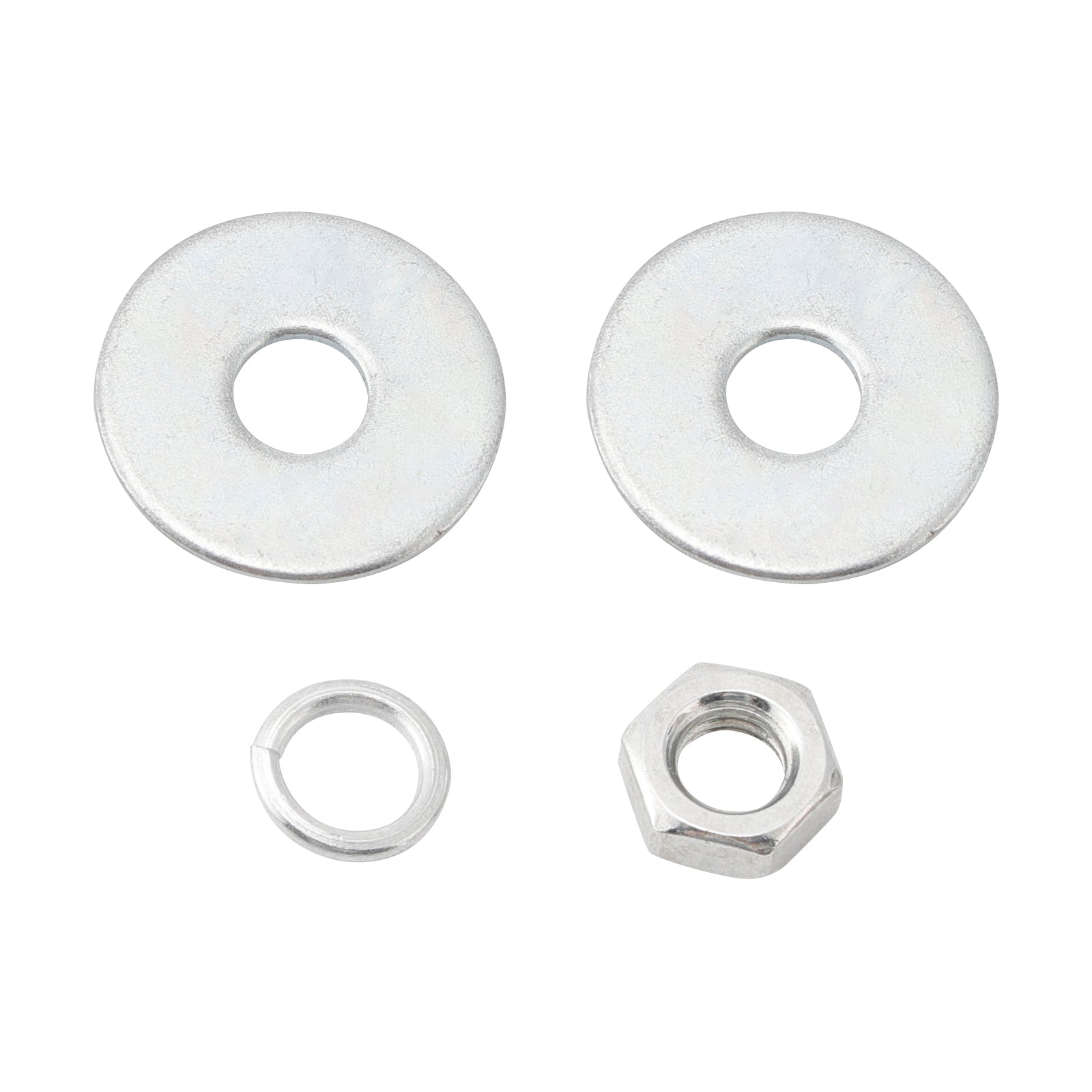 4x Motorcycle Bike Plastic Eyeball License Plate Bolt On Screw On Frame Nut