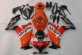 Amotopart 2012-2016 CBR1000RR Honda Orange&Red Fairing Kit