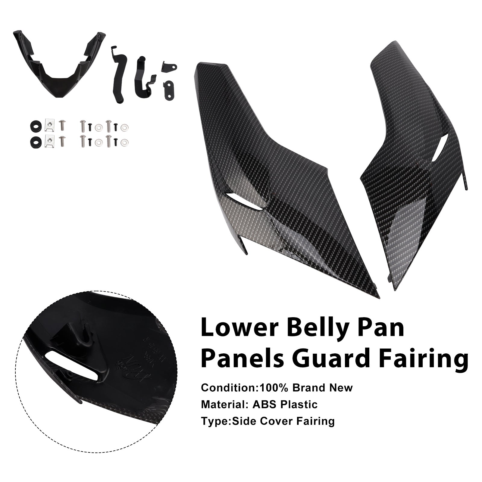 2020-2022 Street Triple 765 R/RS Lower Belly Pan Panels Guard Fairing