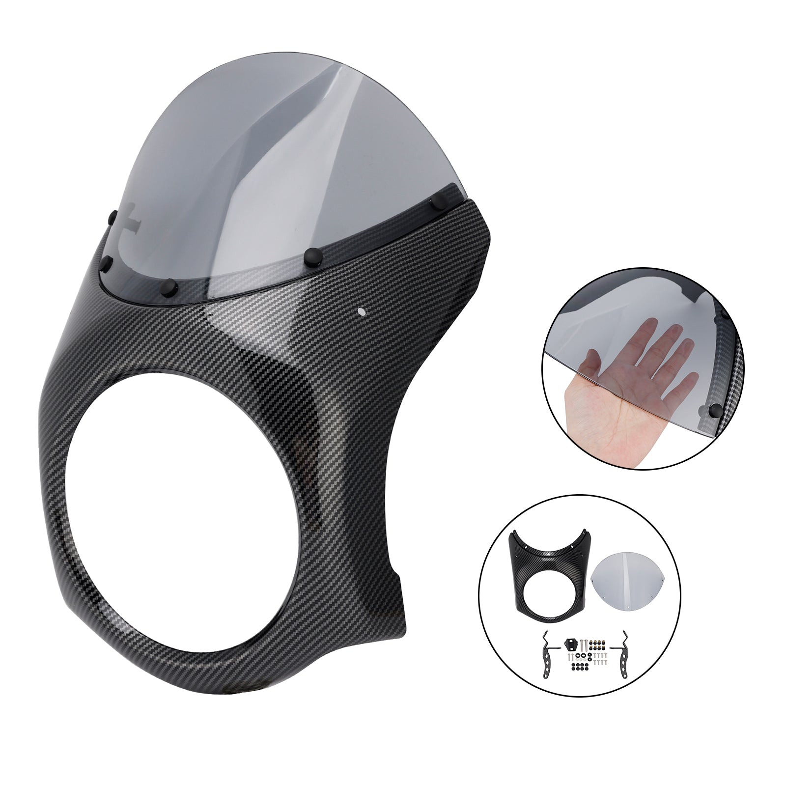 24-25 Kawasaki Eliminator 500 Headlight Windscreen Fairing Windshield