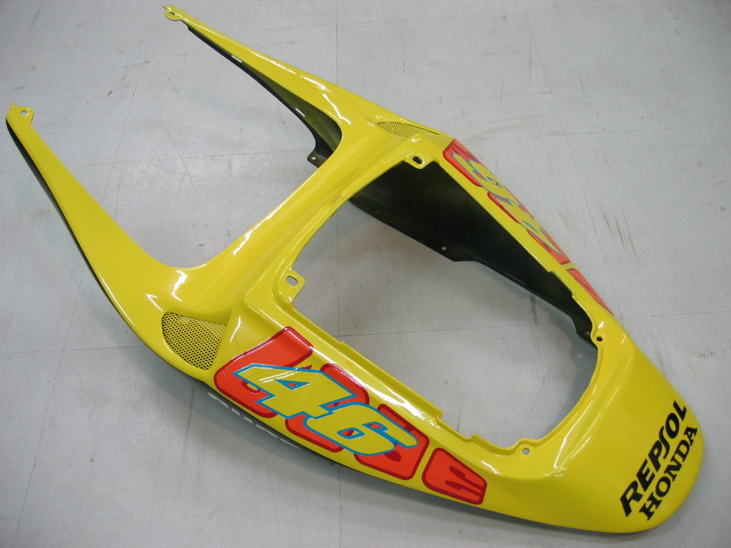 Amotopart 2005-2006 Honda CBR600RR Yellow&Red Fairing Kit