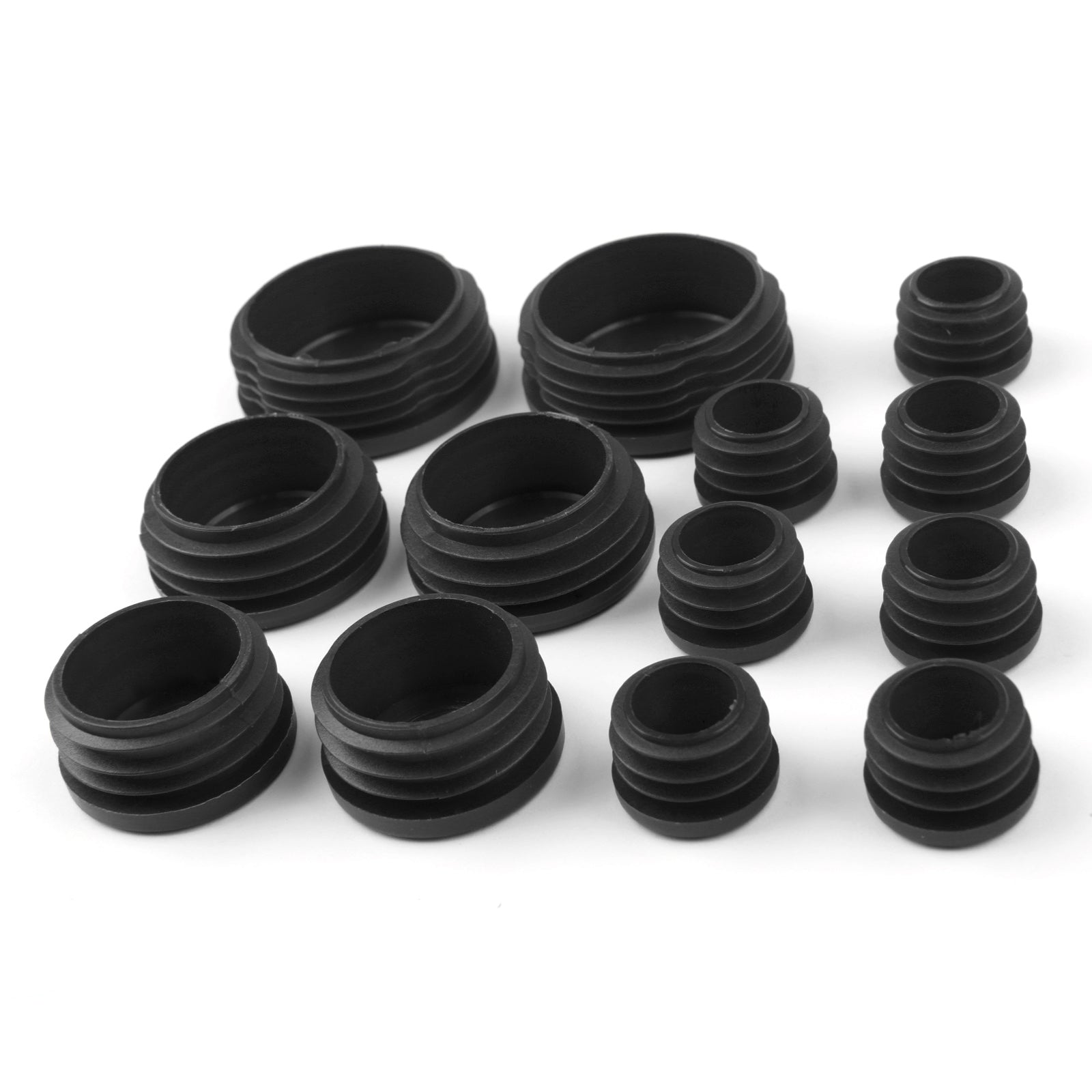 13PCS Frame Hole Cover Caps Plugs Decor Set Fit for BMW R1200GS/LC/ADV 13-16 BK