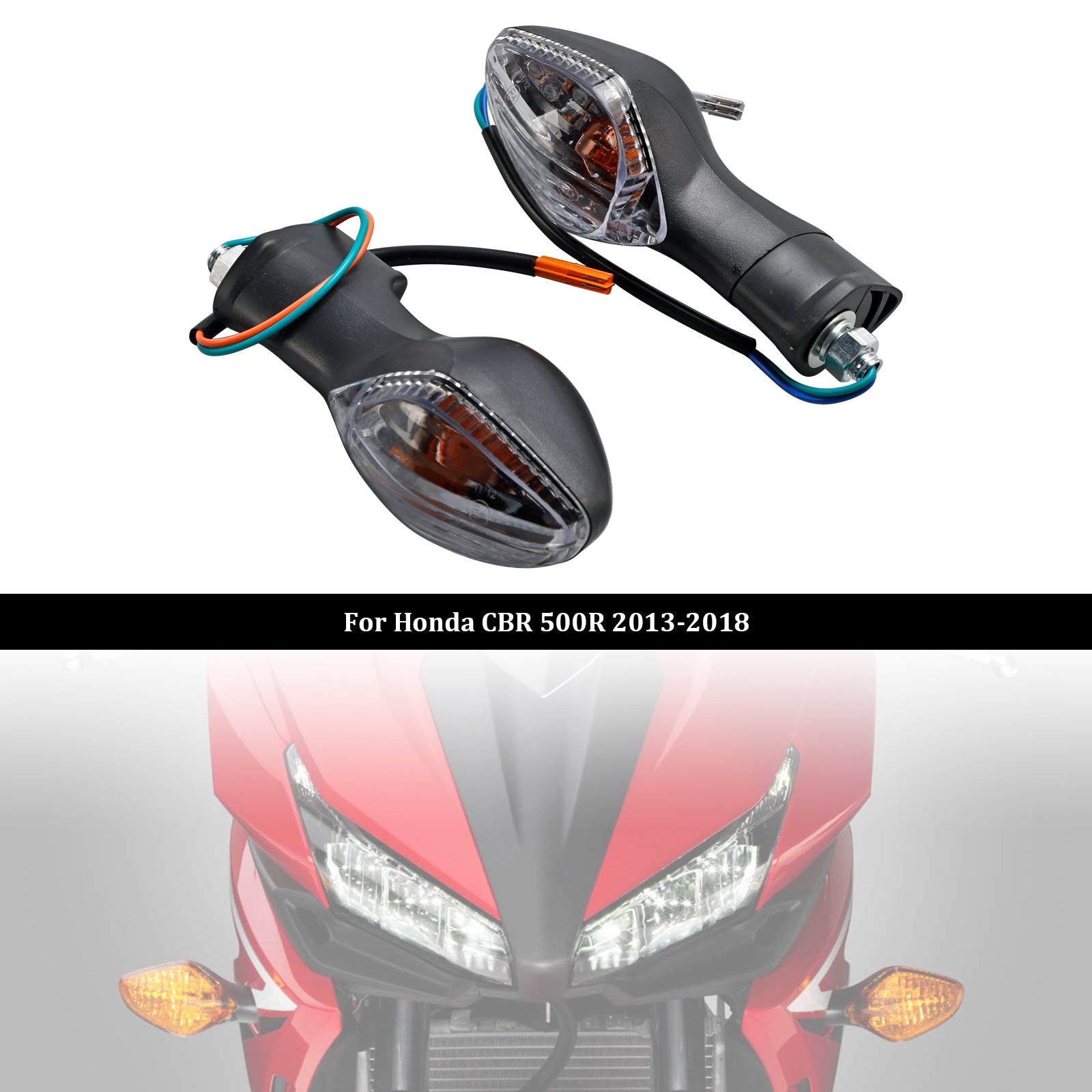 Honda CBR500 CBR650F CTX700 MSX125 clignotants indicateur lampe