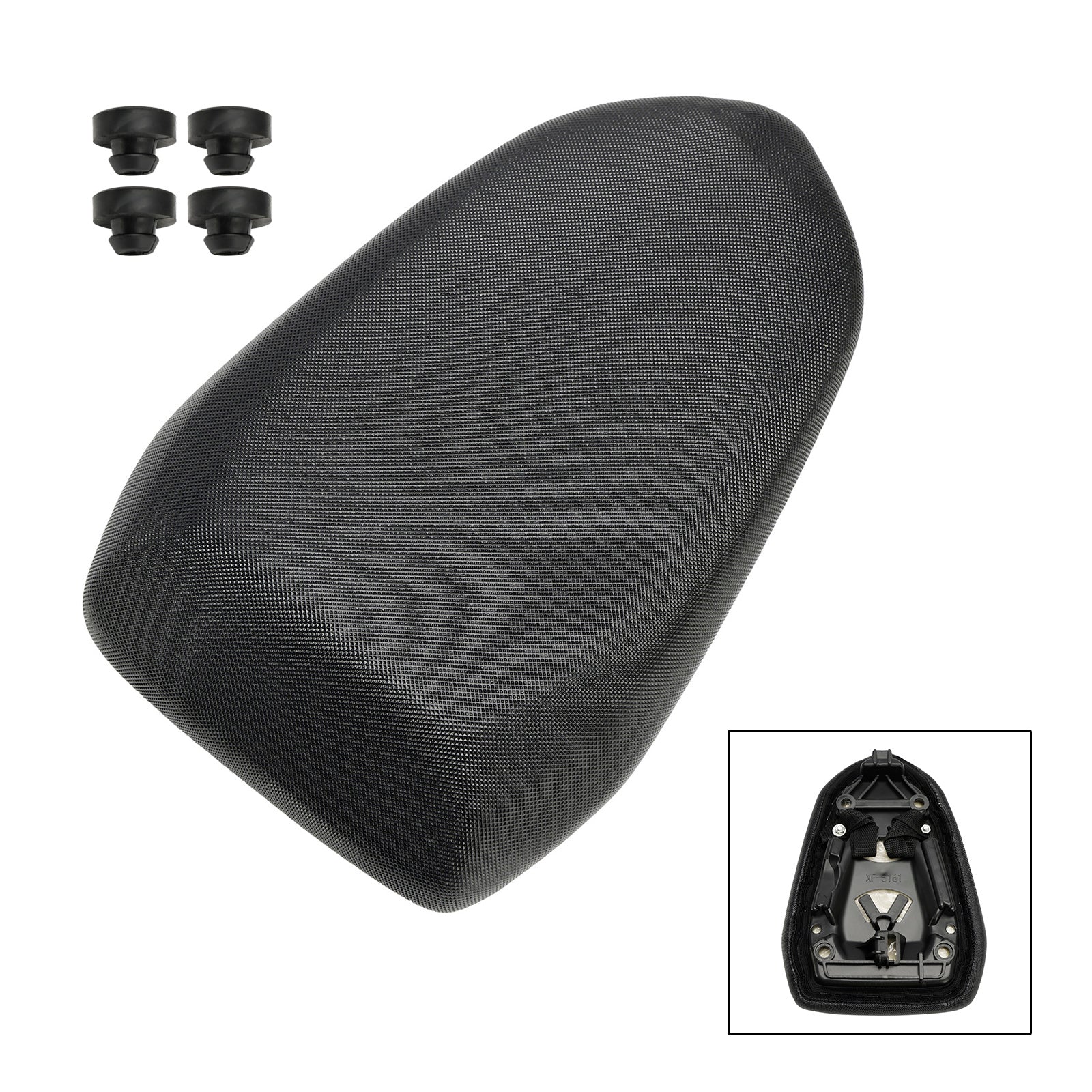 09-24 Bmw S1000Rr S1000 R Black Rear Passenger Seat Cushion