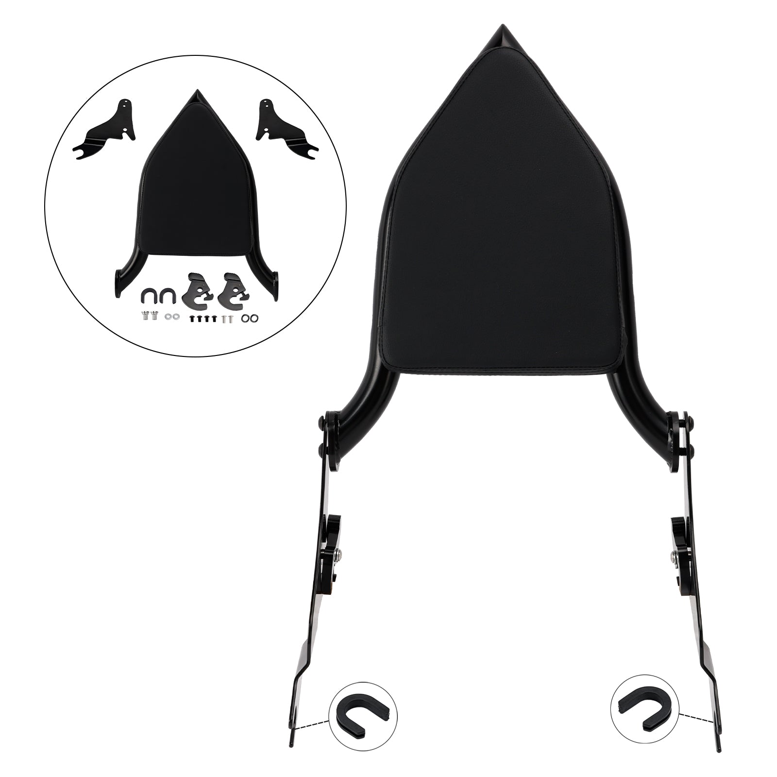 ROAD KING 2009-2022 STREET GLIDE 2009-2024 Passenger Sissy Bar Backrest