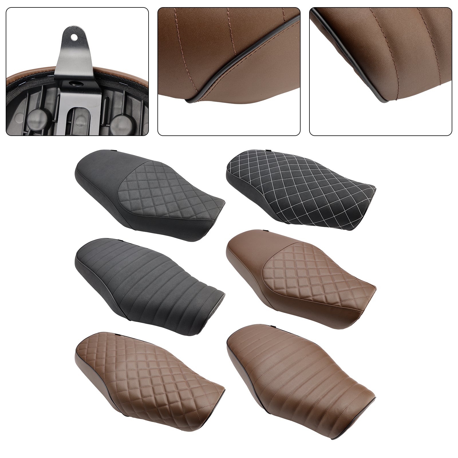 23-24 Honda Gb350 Gb 350 Rider Passenger Seat Front Rear Cushion Blackc BrownC