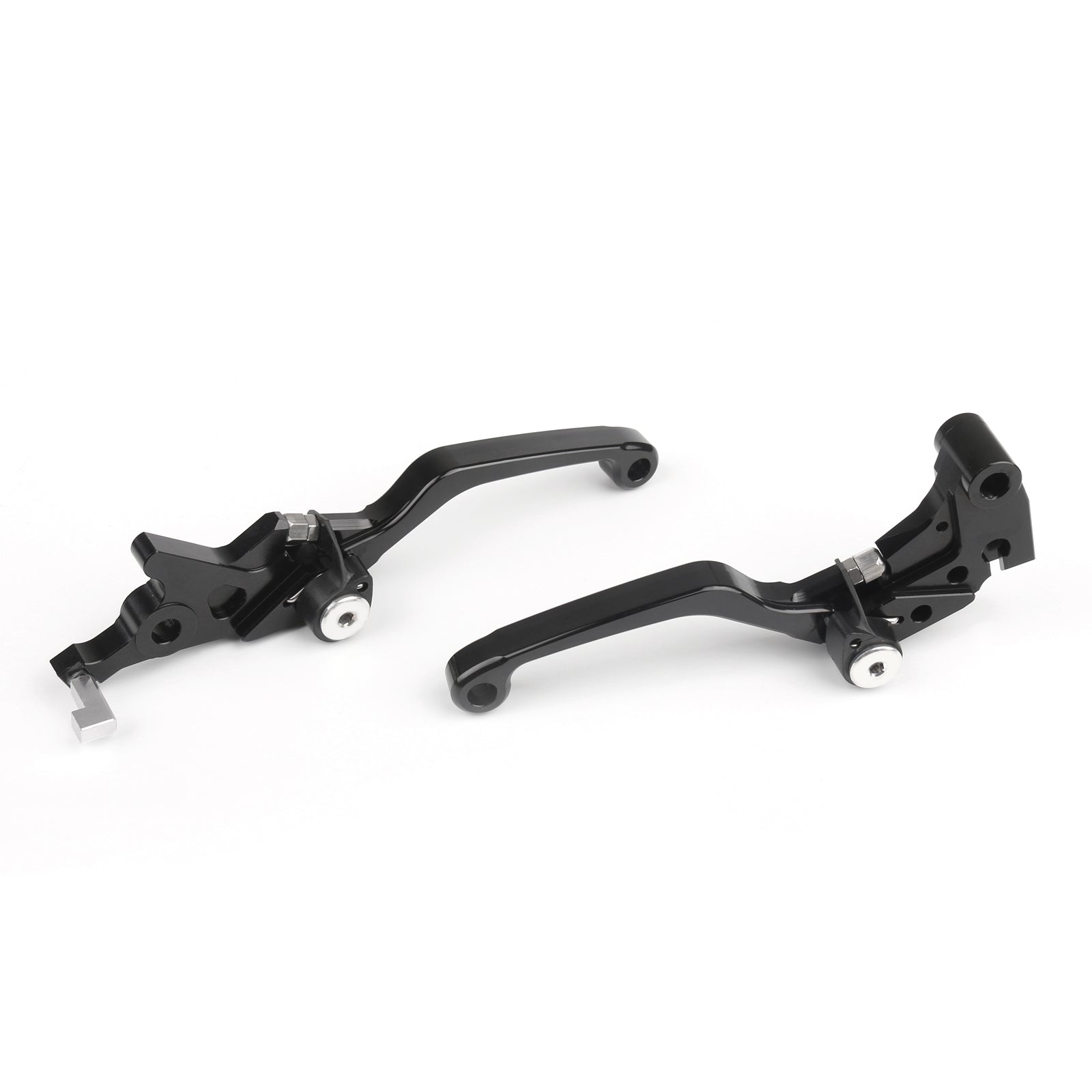 Kawasaki KLX250/D-TRACKER KLX150S KLX125 Pivot Brake Clutch Levers Black