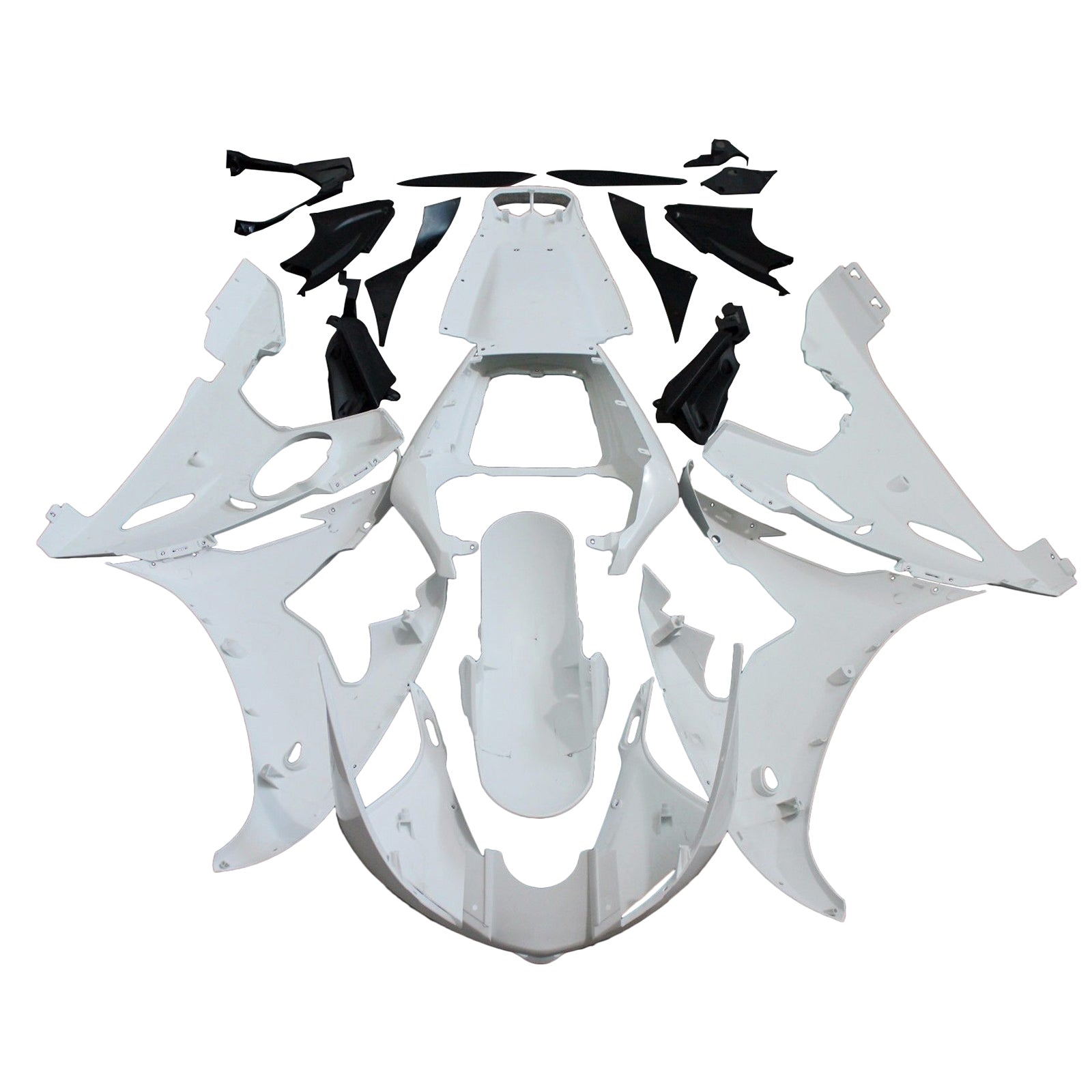 Amotopart 2003-2004 Yamaha YZF R6 Unbemalte Verkleidungskit