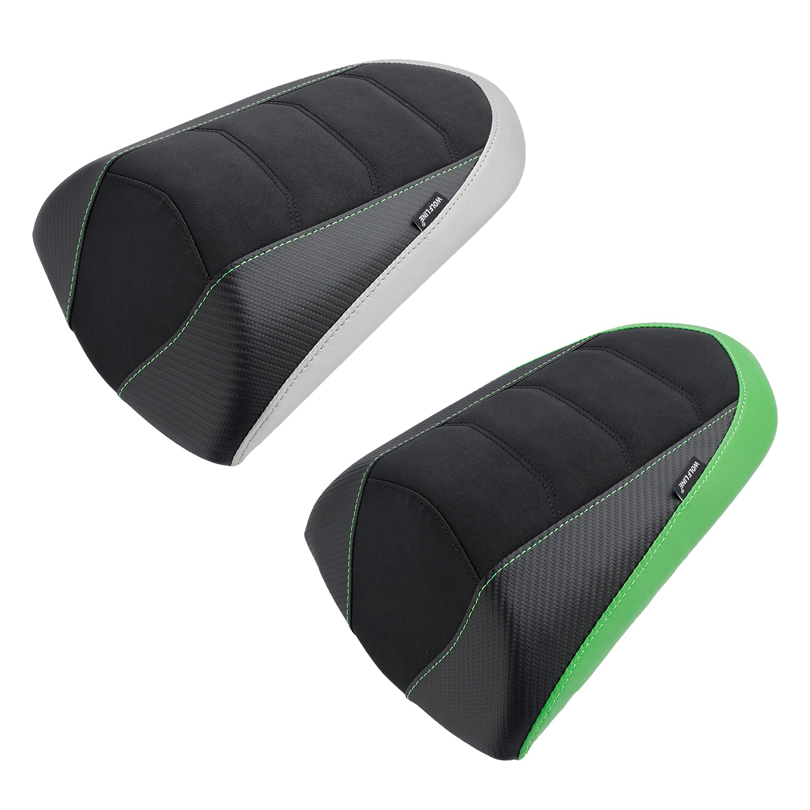 2022-2023 KAWASAKI Ninja 1000SX Rear Passenger Seat Pillion Saddle Flat Green