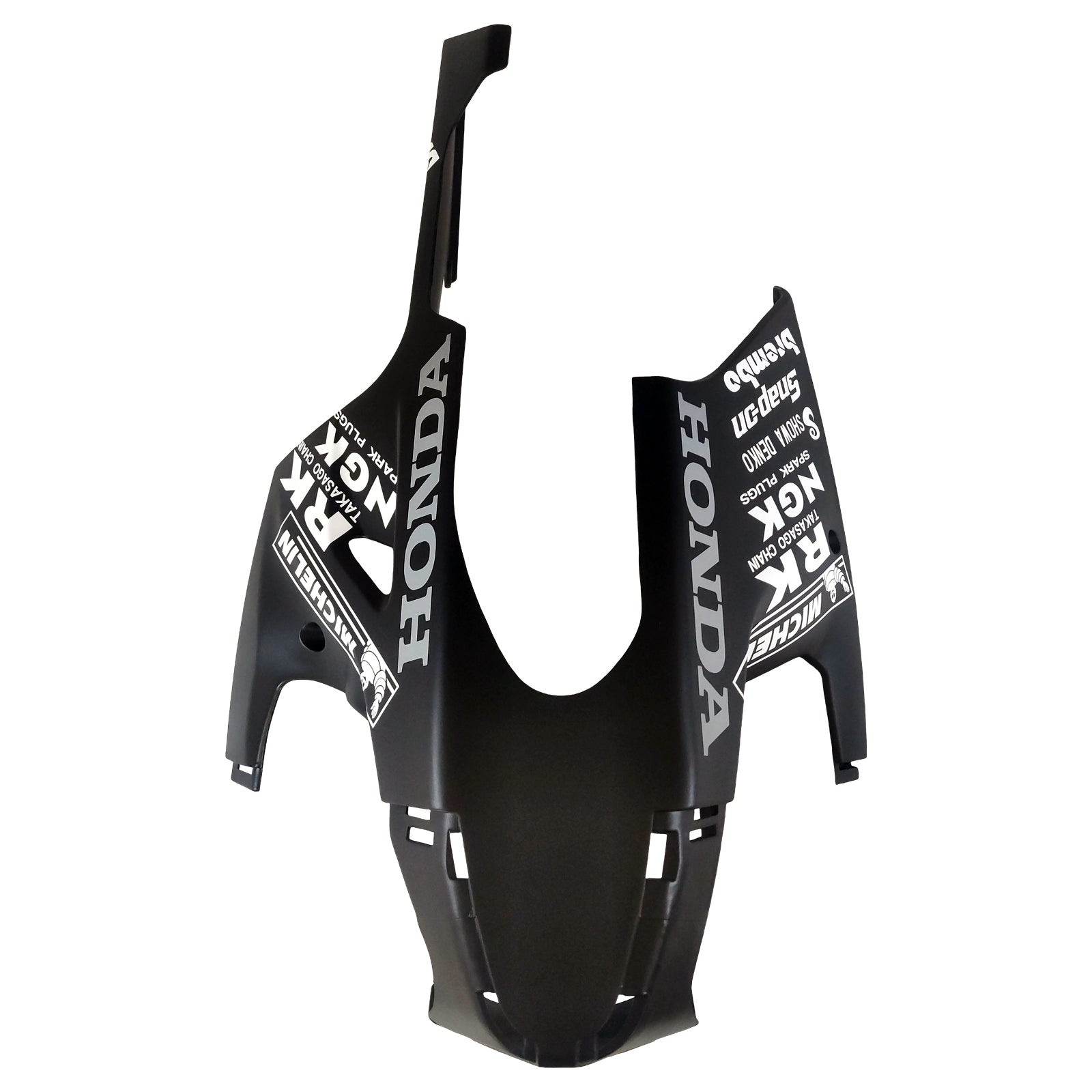 Amotopart 2008-2011 Honda CBR1000RR Black Silver Fairing Kit