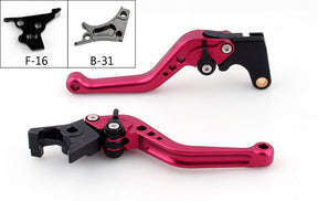 17-18 Kawasaki Short Adjustable Brake Clutch Levers