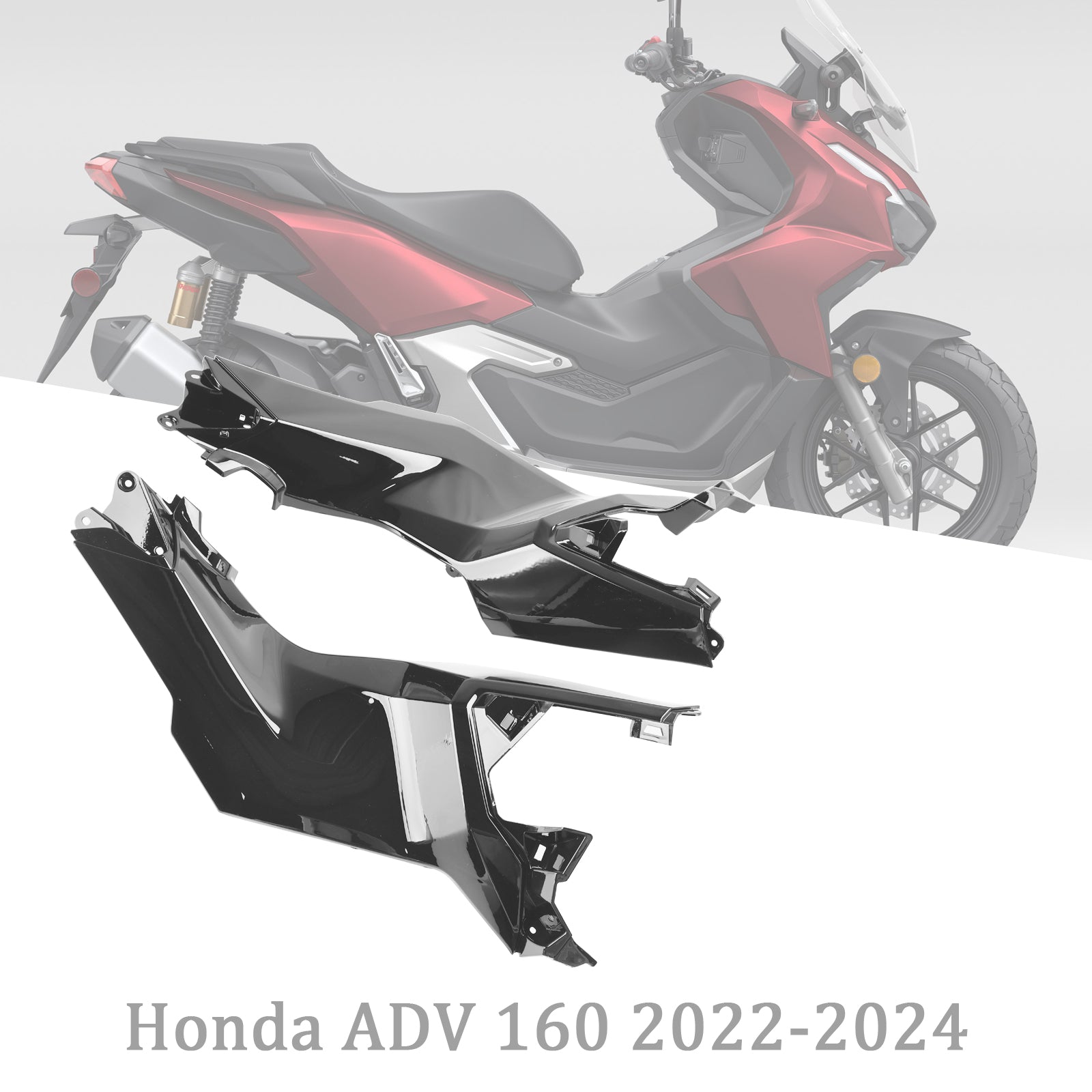 23-24 Honda ADV 160 Side Frame Cover Panel Fairing Body Cowl