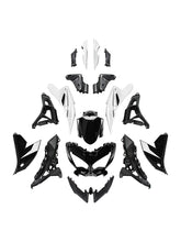 Amotopart 2022-2024 Kawasaki VERSYS 650 KLE ABS Black-White Fairing Kit