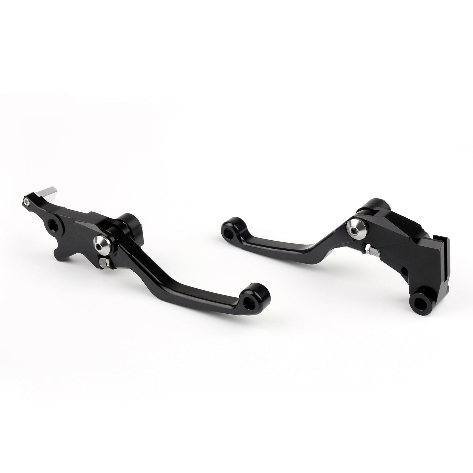 Kawasaki KLX250/D-TRACKER KLX150S KLX125 Pivot Brake Clutch Levers Black