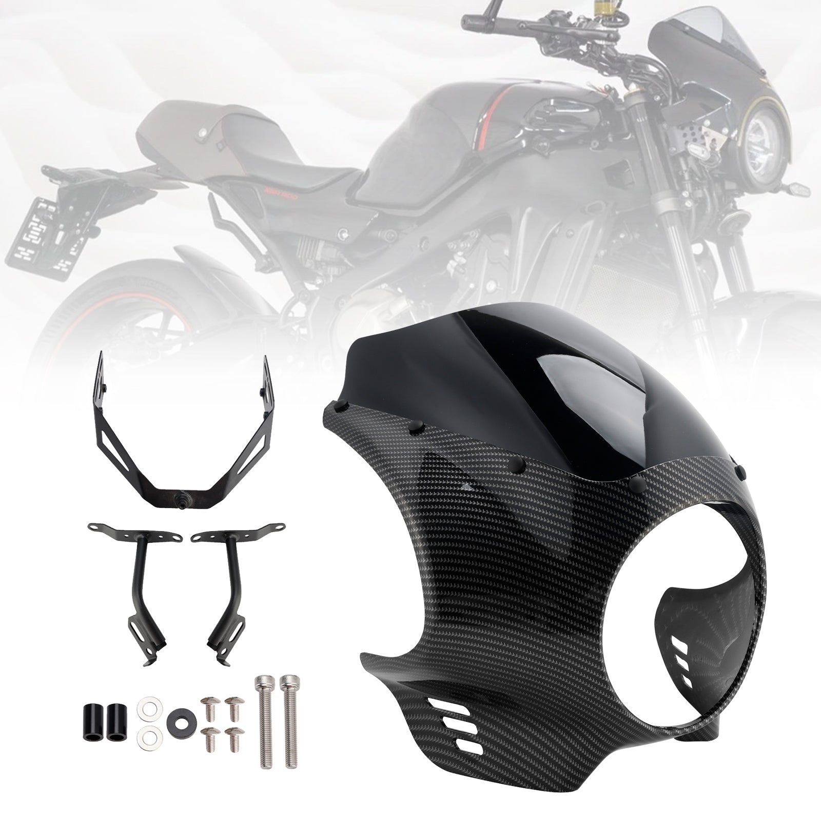 Yamaha XSR900 2022-2025 Headlight Fairing Windshield WindScreen