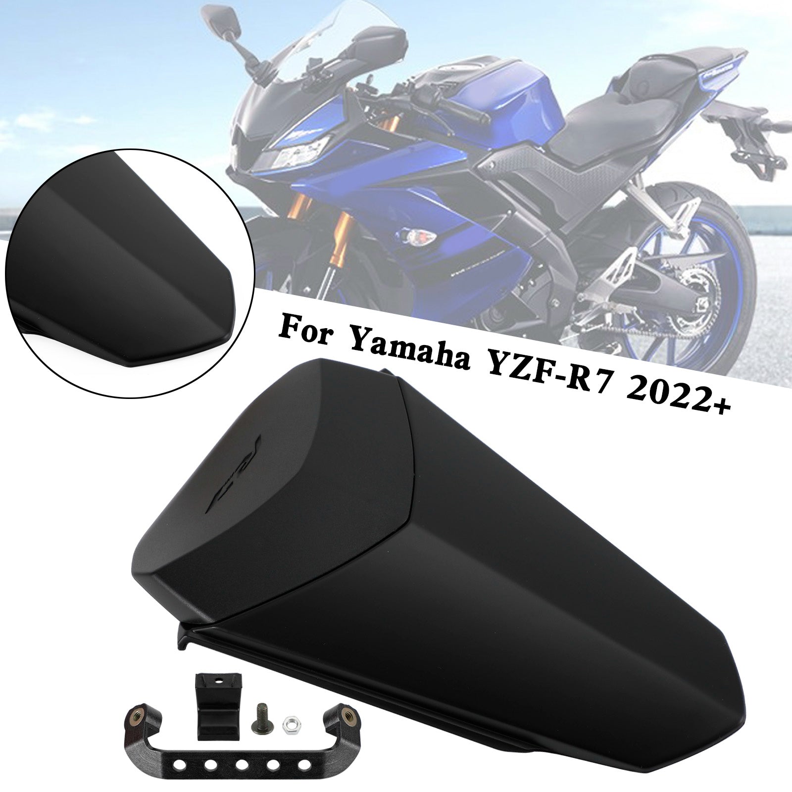 22-23 YAMAHA YZF R7 Heck Rücksitzbezug Verkleidung