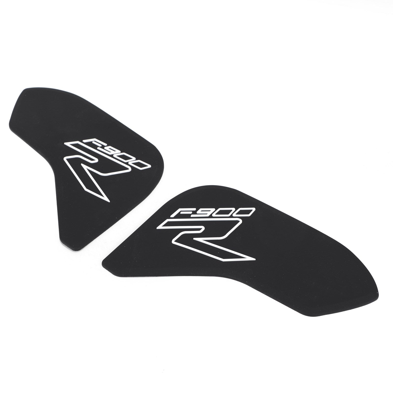 2X Side Tankpad Fuel Tank Protector Fit For Bmw F900R 2020 Made Of Rubber Black