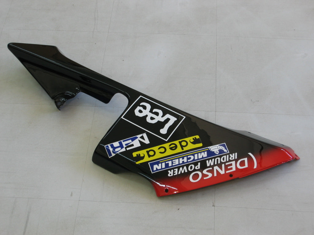 Amotopart 2005-2006 ホンダ CBR600RR レッド&ホワイト Style2 フェアリングキット