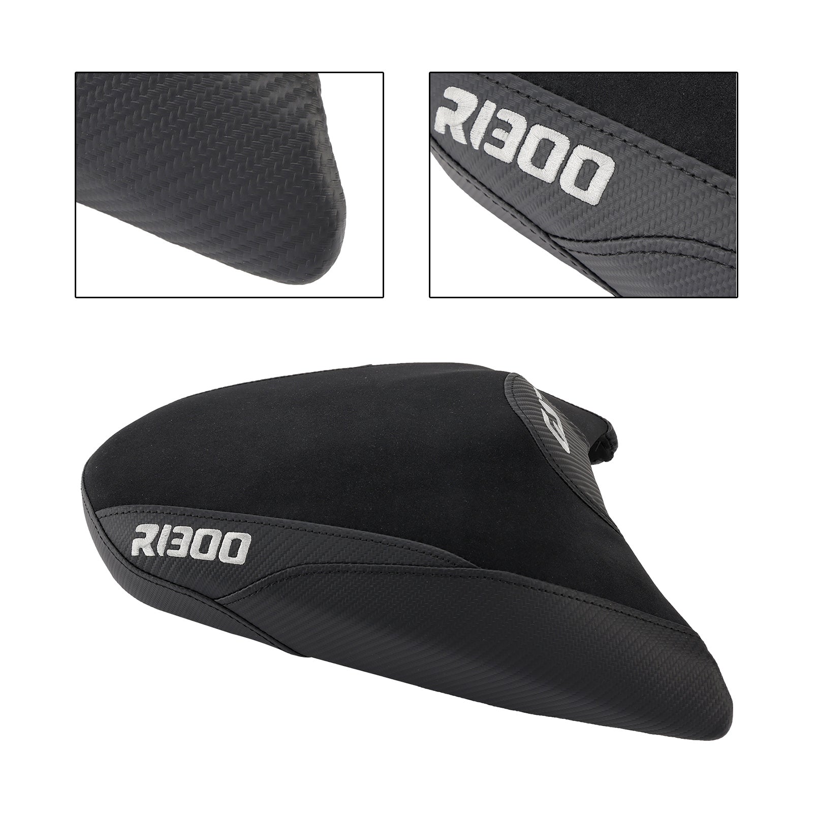 BMW R1300GS R 1300 GS 24-25 WIT ACHTER PASSENGER STAIN PILLION Saddle platblauw