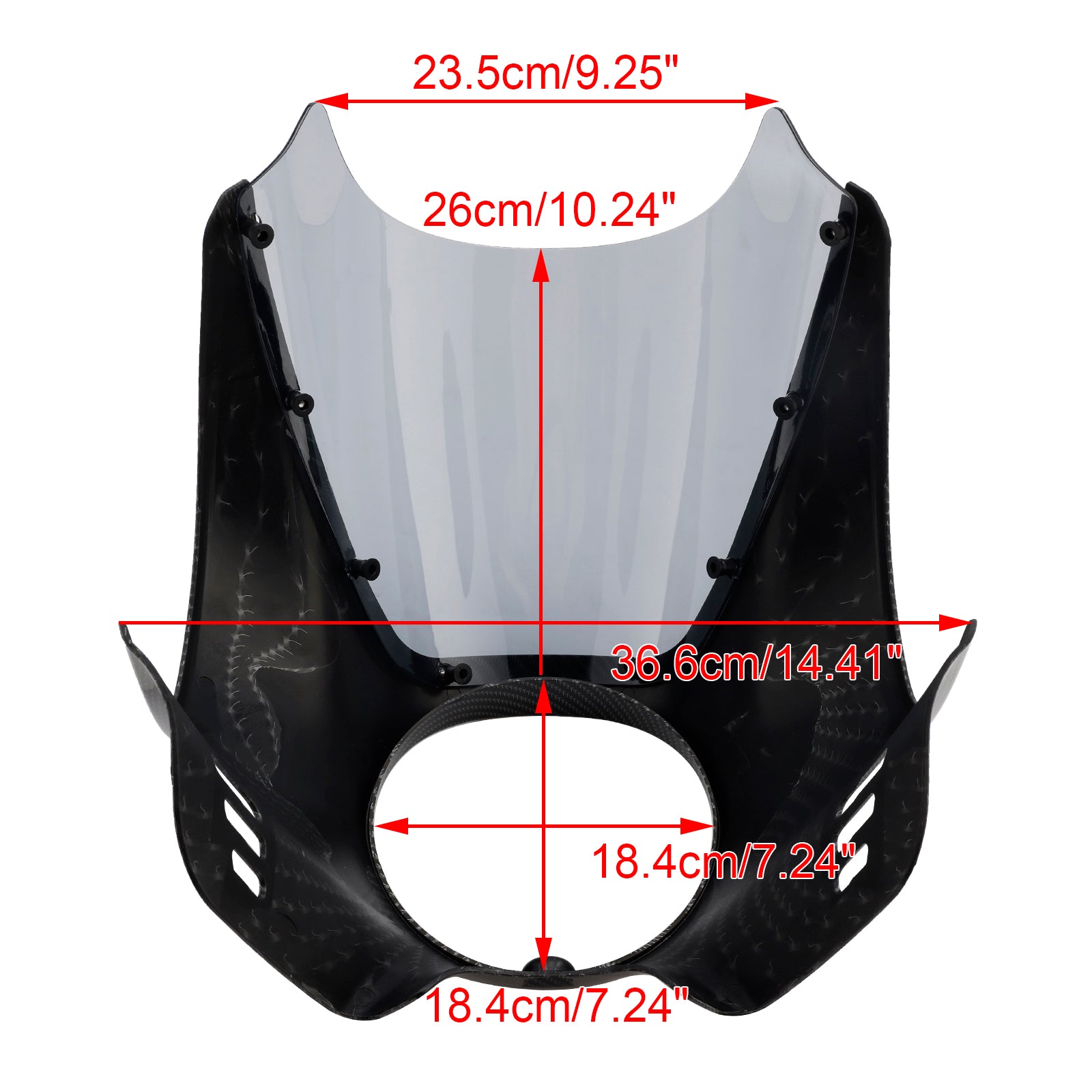 Yamaha XSR900 2022-2025 Headlight Fairing Windshield WindScreen