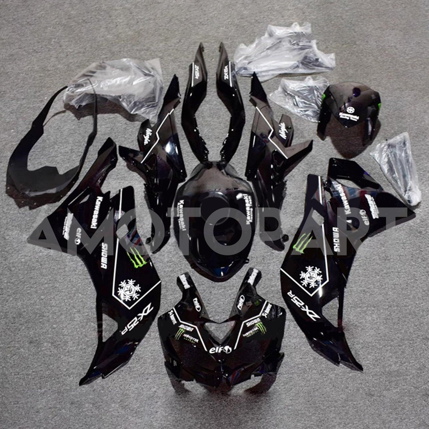AMOTOPART 2019-2025 KAWASAKI NINJA ZX25R ZX4R ZX4RR FAIRING KIT COLLECTION ONE